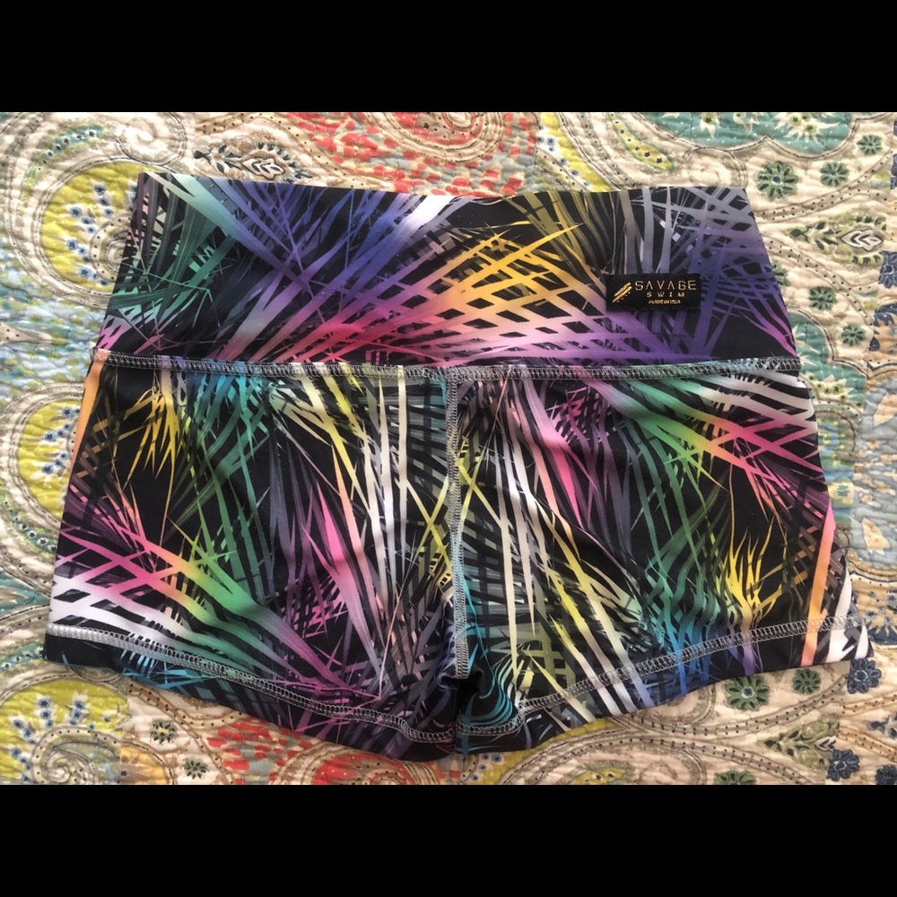 Savage Swim swim/workout shorts, size Small